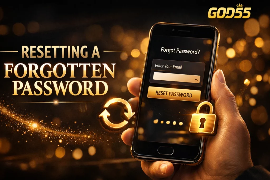God55 Resetting a Forgotten Password